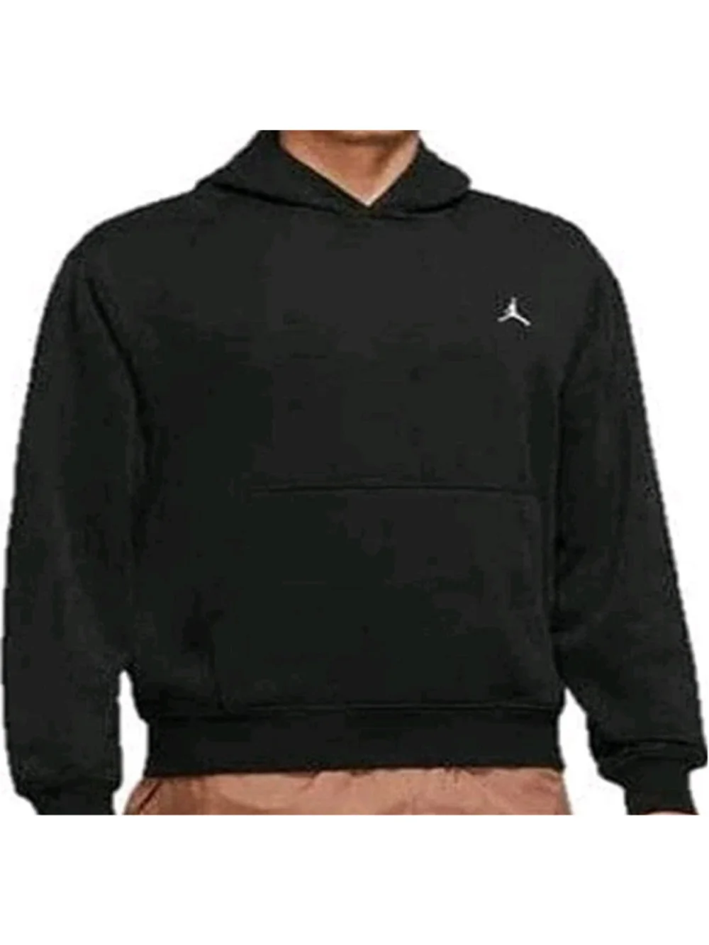 Nike Air Jordan Black Long-Sleeves Hoodie Dri-FIT Men Sweatshirt Size Large NWT